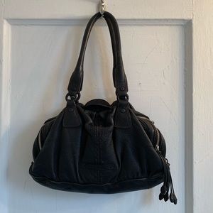 Cole Haan Village Leather Triple Zip Satchel
